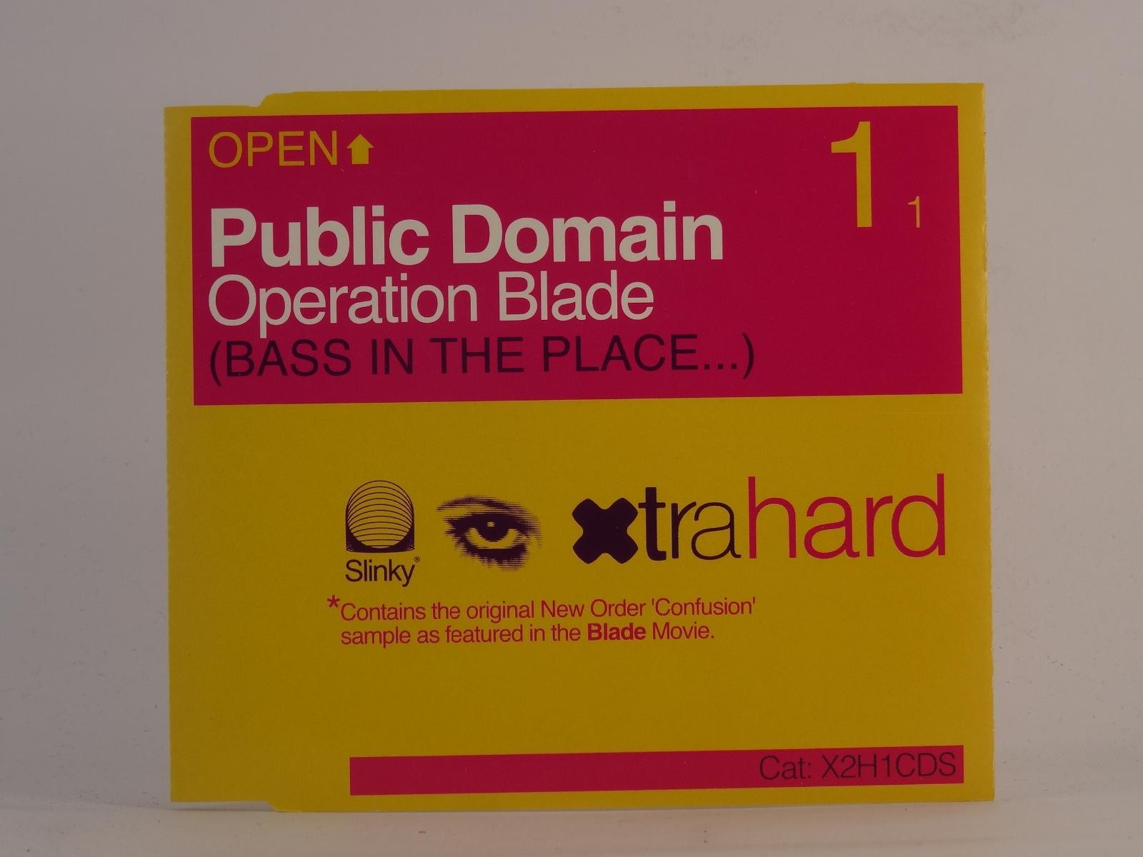 PUBLIC DOMAIN OPERATION BLADE (J69) 3 Track CD Single including Picture Sleeve X