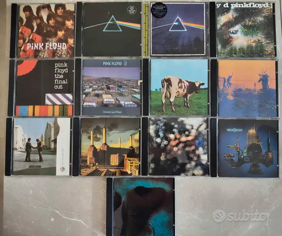 Pink Floyd:13 CD + 5 Live/Doppi + CofThe Wall Live