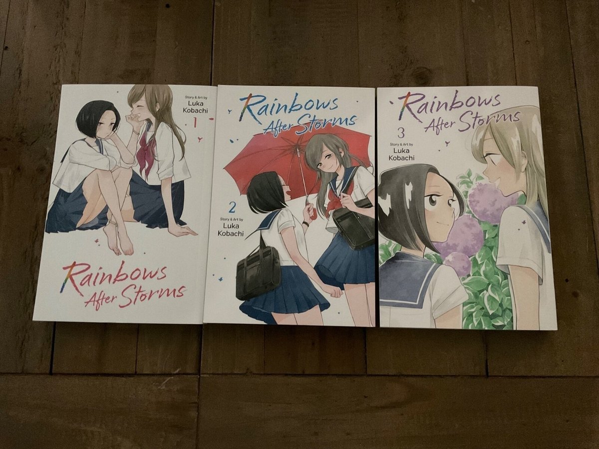 Arcobaleni dopo tempeste (vol. 1 2 3) Manga inglese graphic novel