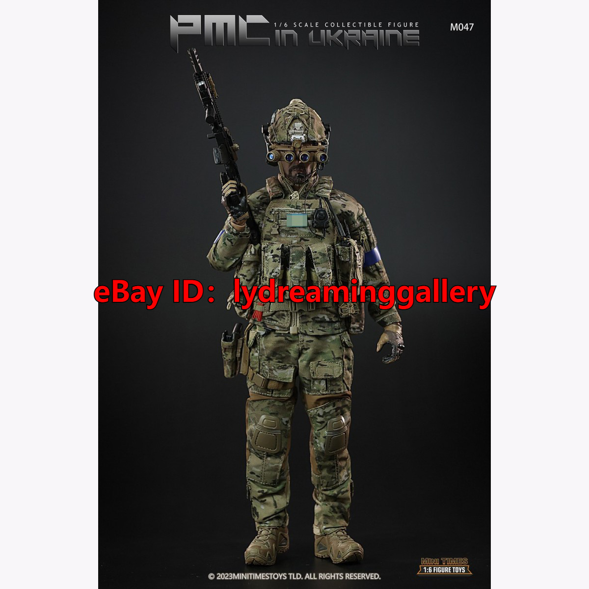 Modellino Mini Times Toys M047 PMC Mercenaries scala 1/6 edizione limitata