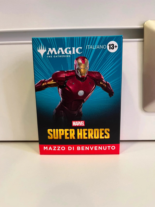 Mazzo di benvenuto (blu)