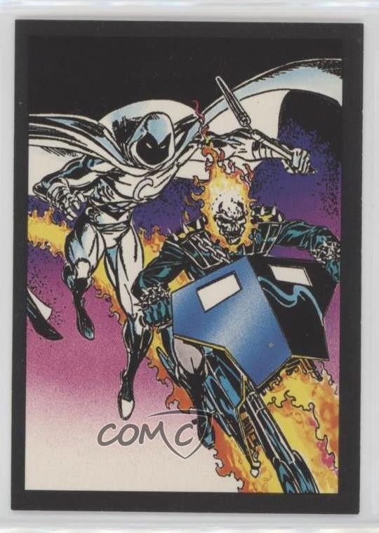 1992 Comic Images Marvel Ghost Rider II Moon Knight #51 15fy