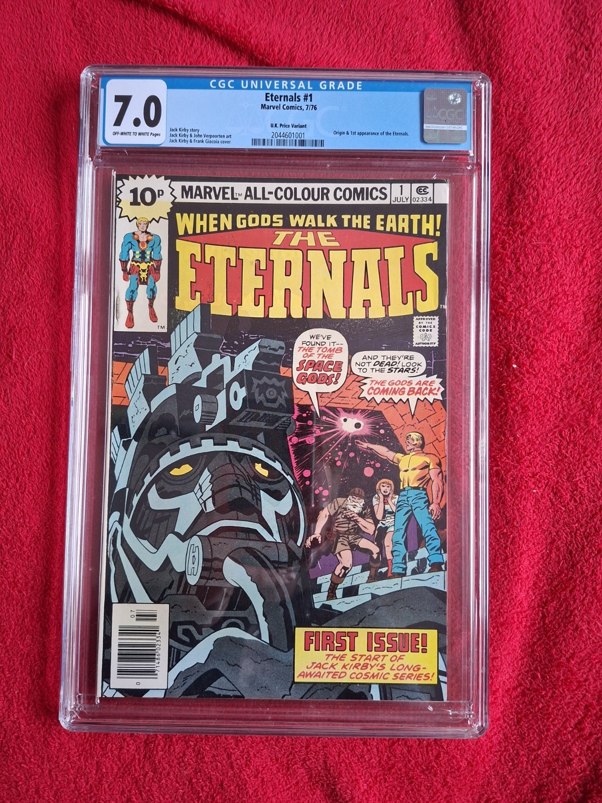 Eternals #1 - 1976 - CGC 7.0 | Marvel | 1st Appearance Of The Eternals & Many +