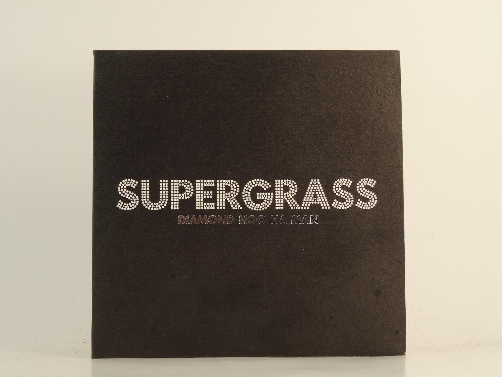 SUPERGRASS DIAMOND HOO HA MAN (H1) 2 Track Promo CD Single including Card Sleeve