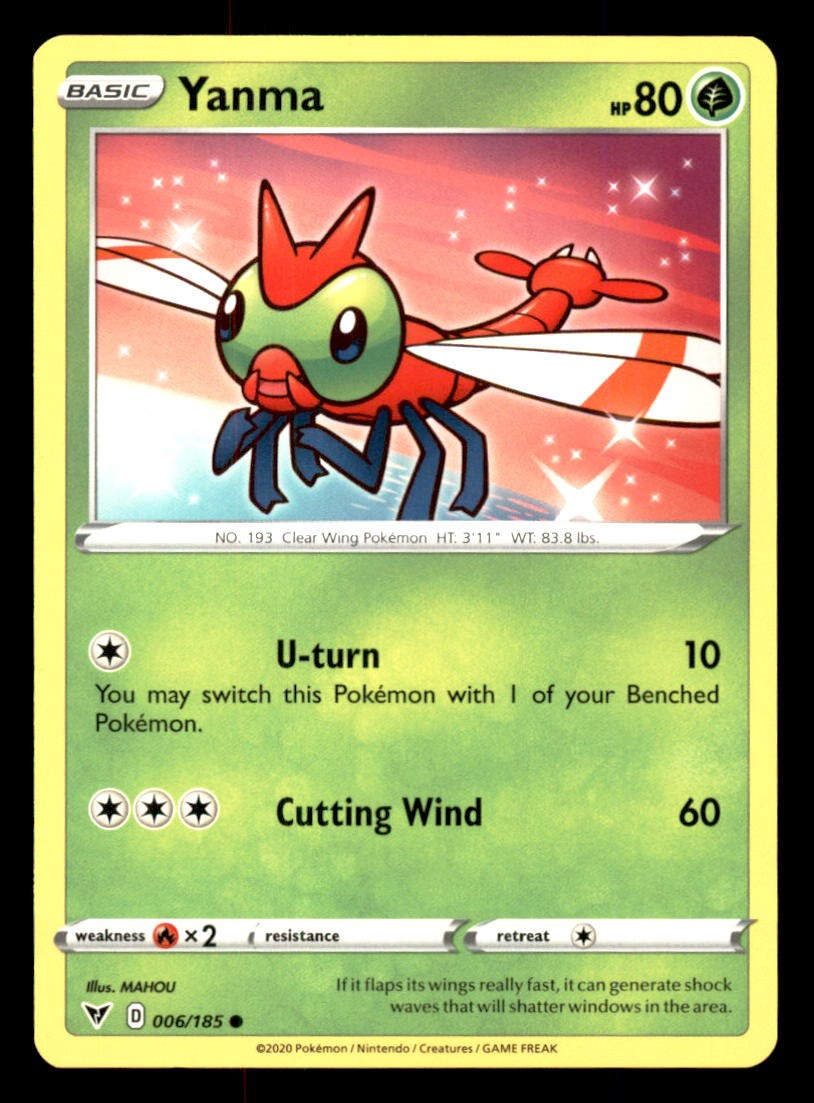YANMA 006/185 POKEMON TENSIONE VIVIDA LP