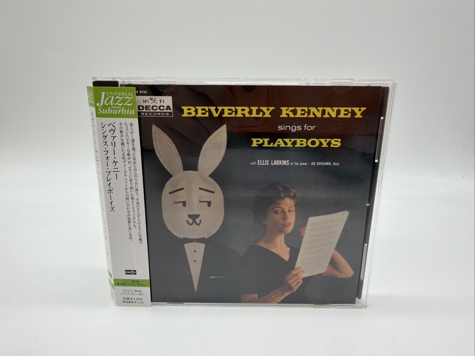 Beverly Kenney - Sings For Playboys[JAPAN CD]Decca Jazz Vocal piano Remastered