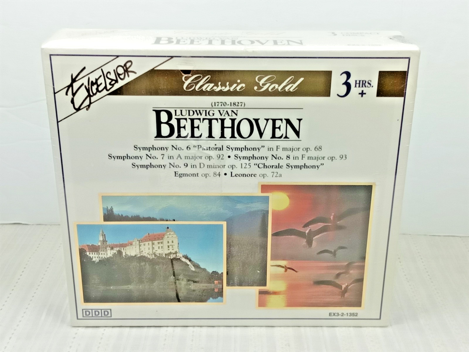 BEETHOVEN BOX SET (3 CD) New SYMPHONY No 6-9 / EGMONT OP 84 / LEONORE OP 72A