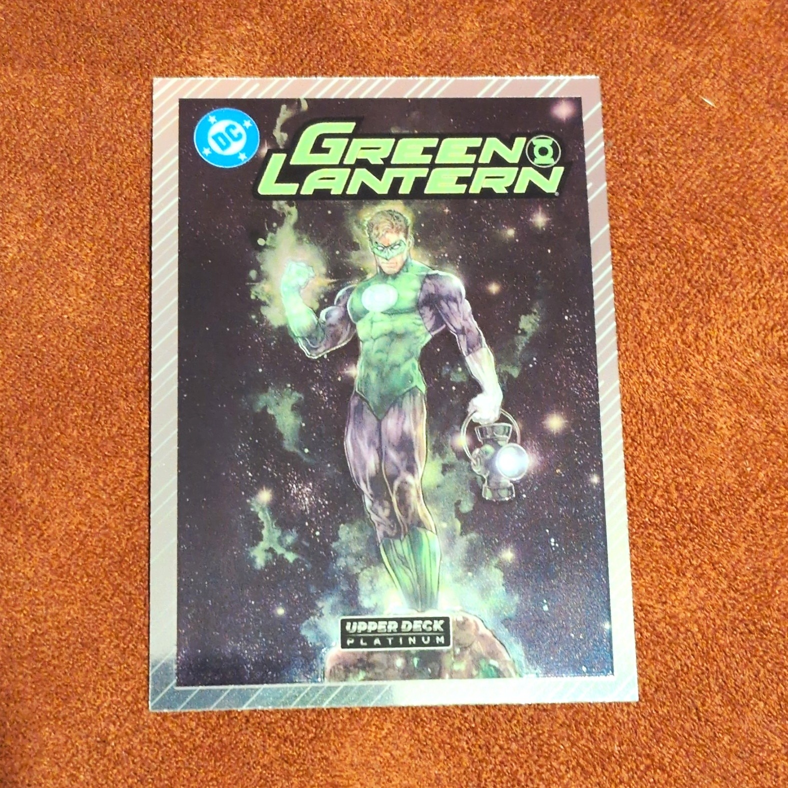 Upper Deck Platinum DC 2020 Cover Variant Insert VC42 Green Lantern Tom Fleming