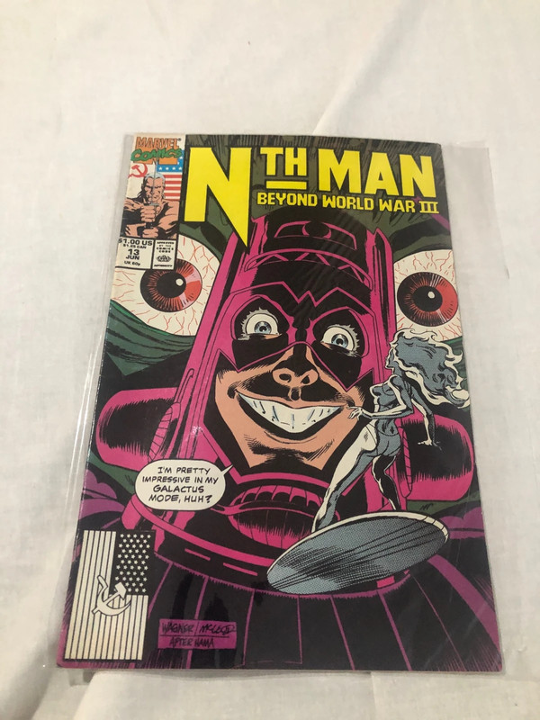 Nth Man vintage Marvel comic