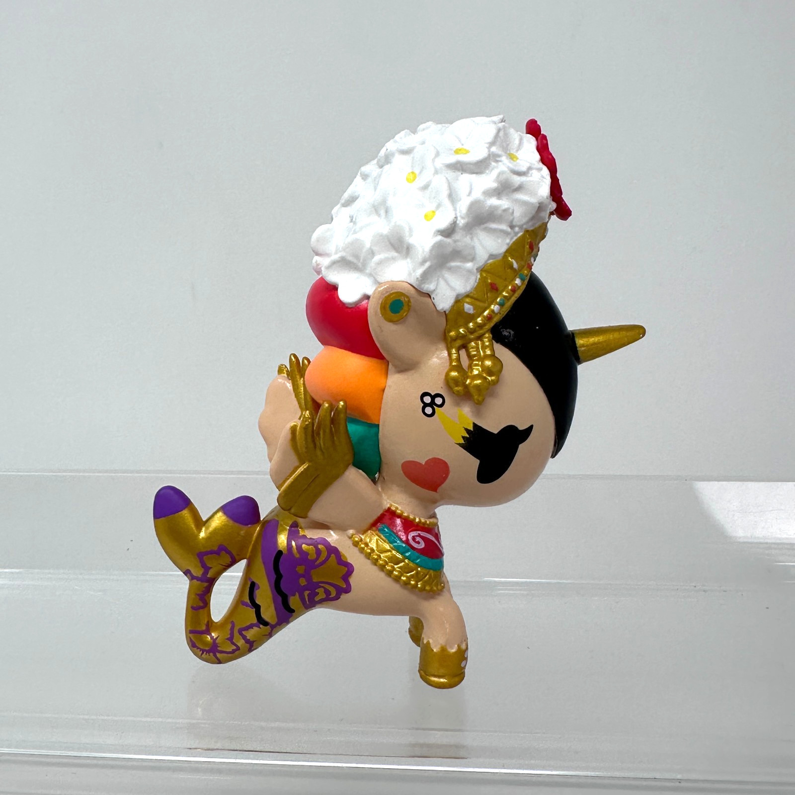 Tokidoki Unicorno Principessa dei Fiori Figura Serie 5 Mini Sirena Cavallo Vinile Giocattolo