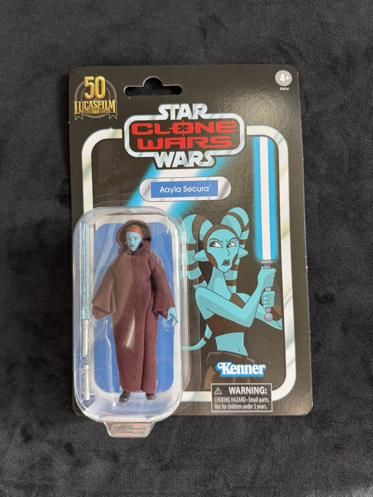 Hasbro Star Wars TVC Clone Wars Aayla Secura New Sealed