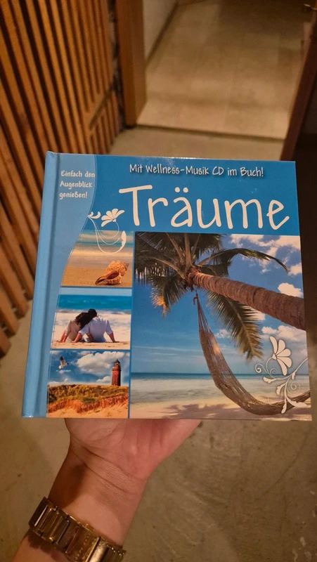 Wellnessbuch Träume. Einfach den Augenblick genießen.