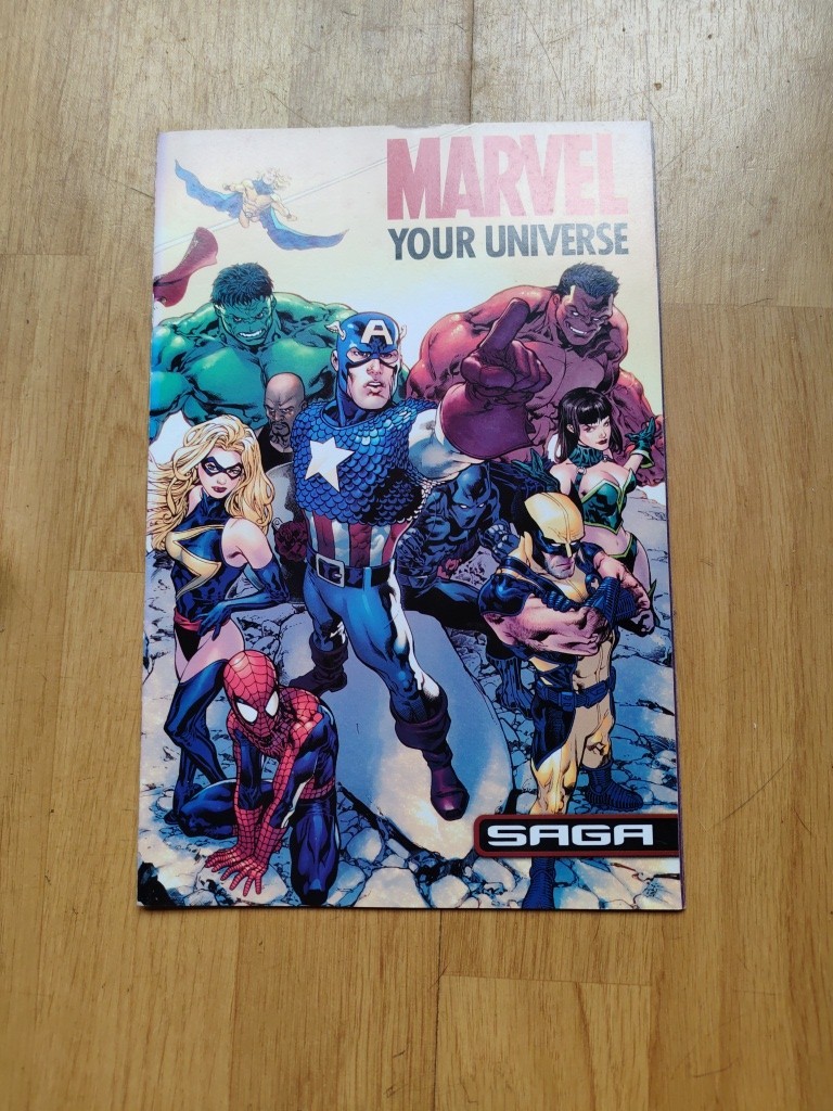Marvel Comics: Your Universe Saga 2008 Marvel Comics Comic Book 