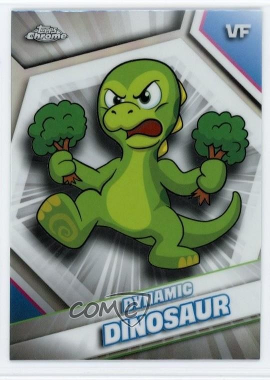 2026 Topps Chrome VeeFriends Refractor Dynamic Dinosaur #68 17uv