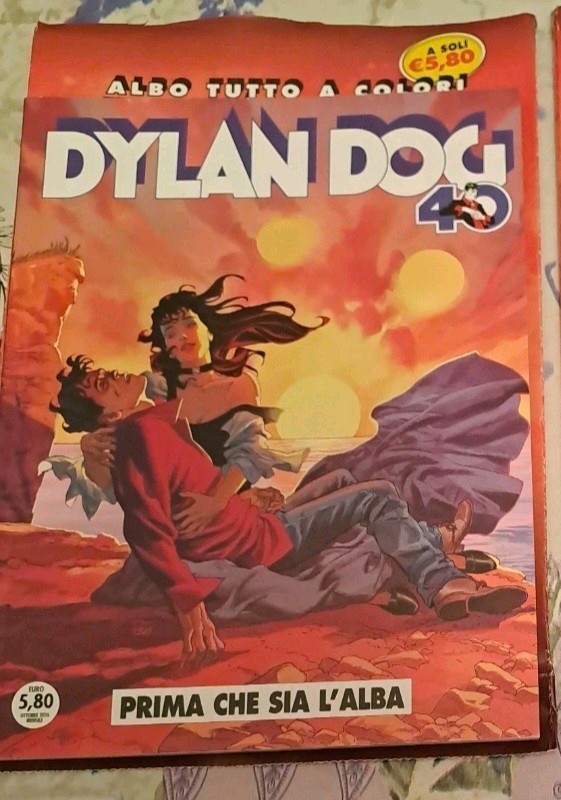 Dylan Dog n. 481 - Prima che sia l'alba: copertina Cestaro