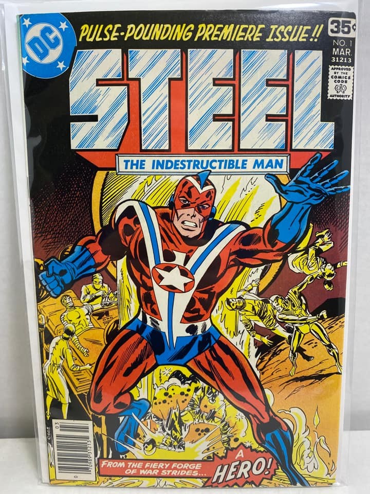 32857: DC COMICS STEEL #1 VF Grade