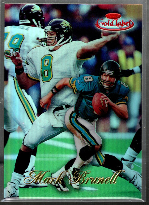 A6754- 1998 Topps Gold Label Classe 1 Rosso #61 Mark Brunell / 100 - Nm-Mt -