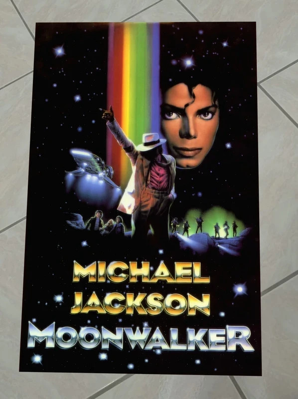 Michael Jackson Moonwalker poster