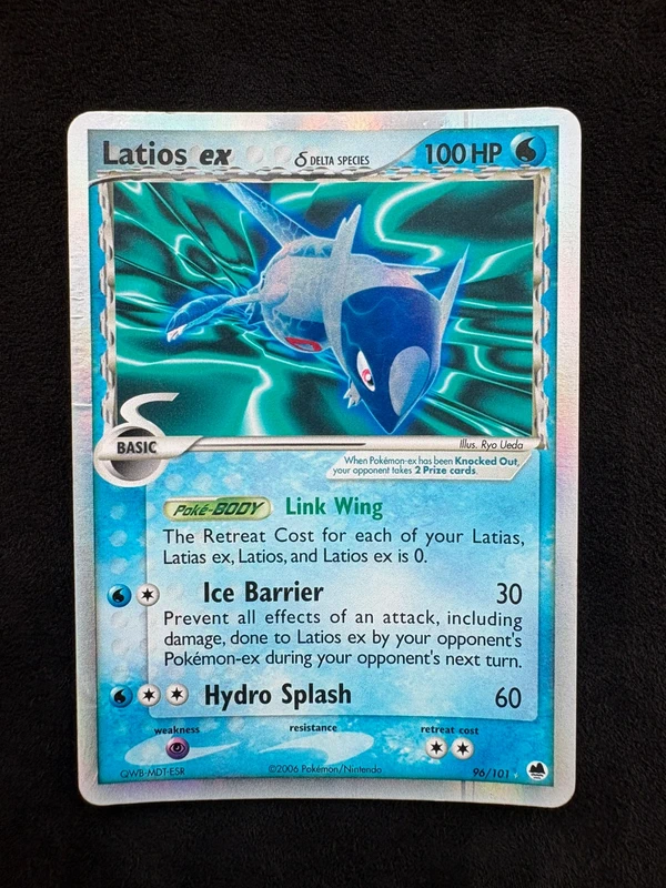 Latios ex 96/101 EX Dragon Frontiers Delta Species Holo LP