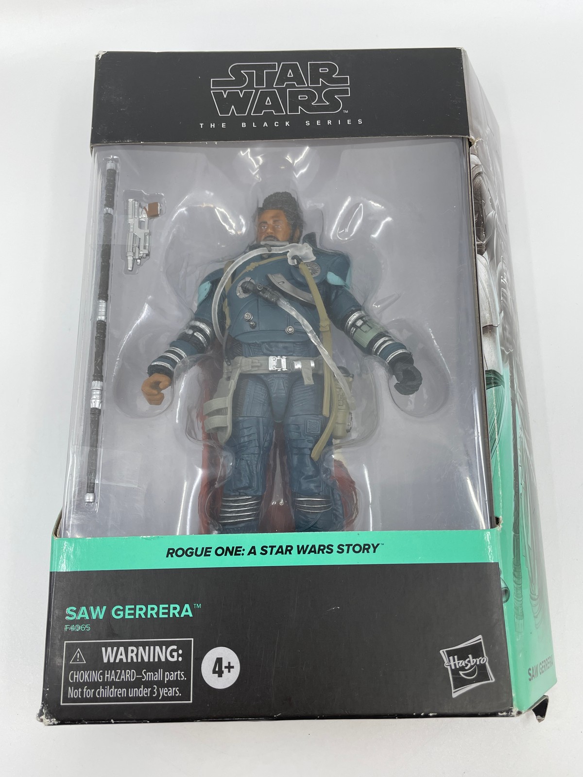 Star Wars The Black Series Saw Gerrera giocattolo scala 6 pollici Rogue One: A Story Colle