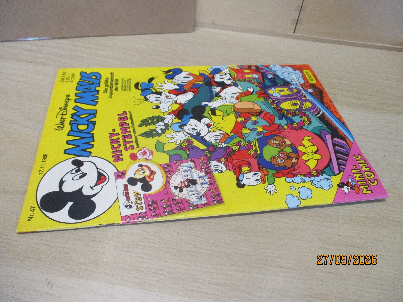 Topolino 47 / 1988 con supplemento