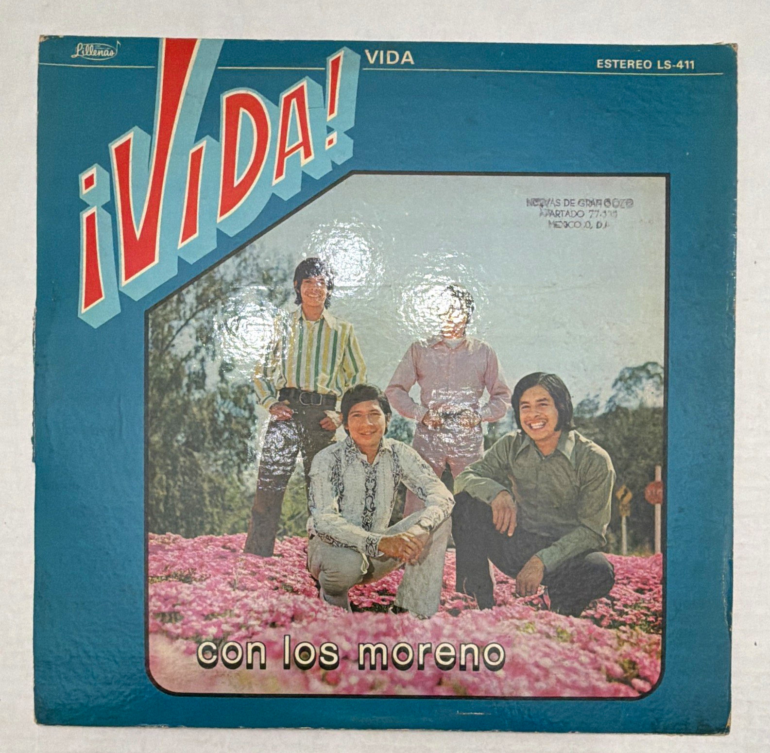 Con Los Moreno ¡Vida! Latin Vinyl LP Stereo Record LS-411 | Pre owned