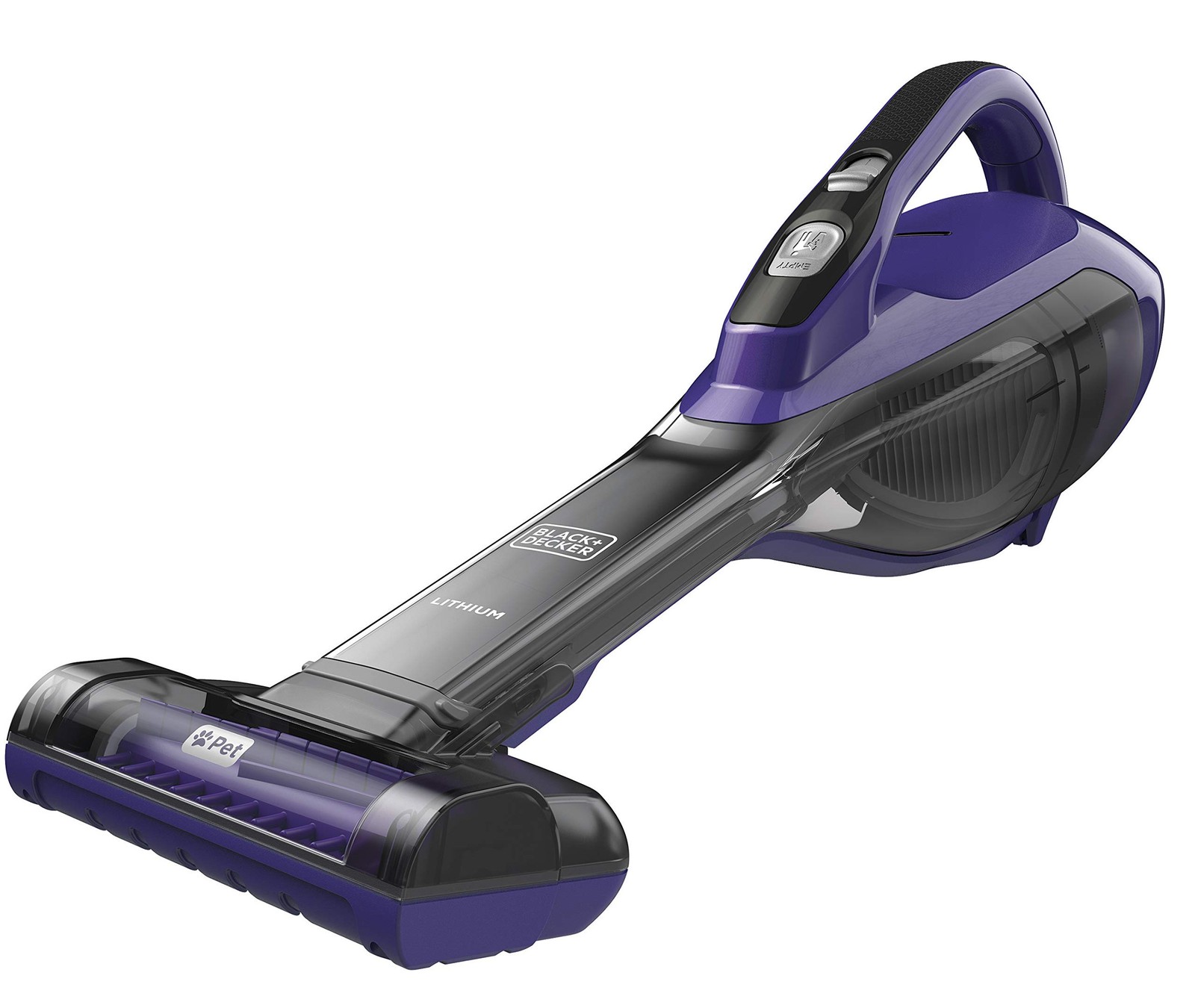 BLACK DECKER Aspiratore portatile dustbuster PET Batteria al litio Bocchetta