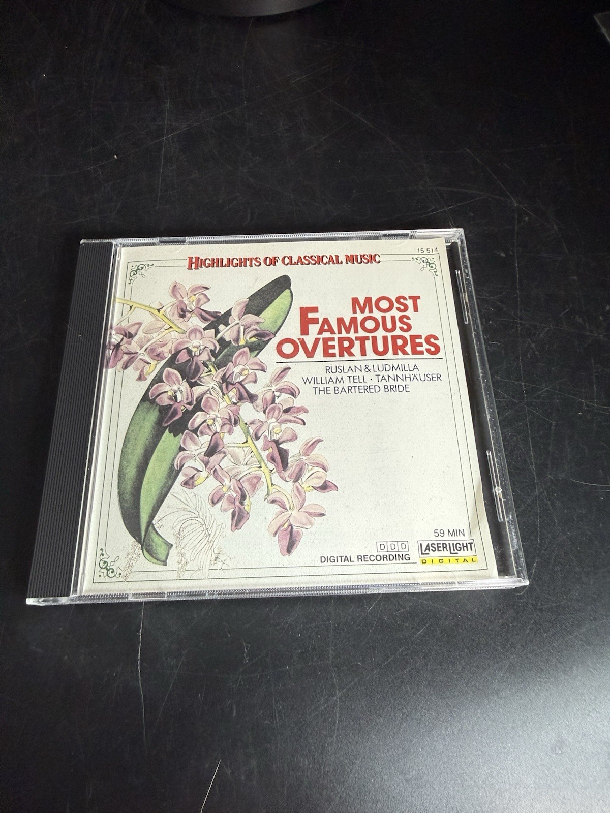 Most Famous Overtures by Various (CD, 1990)