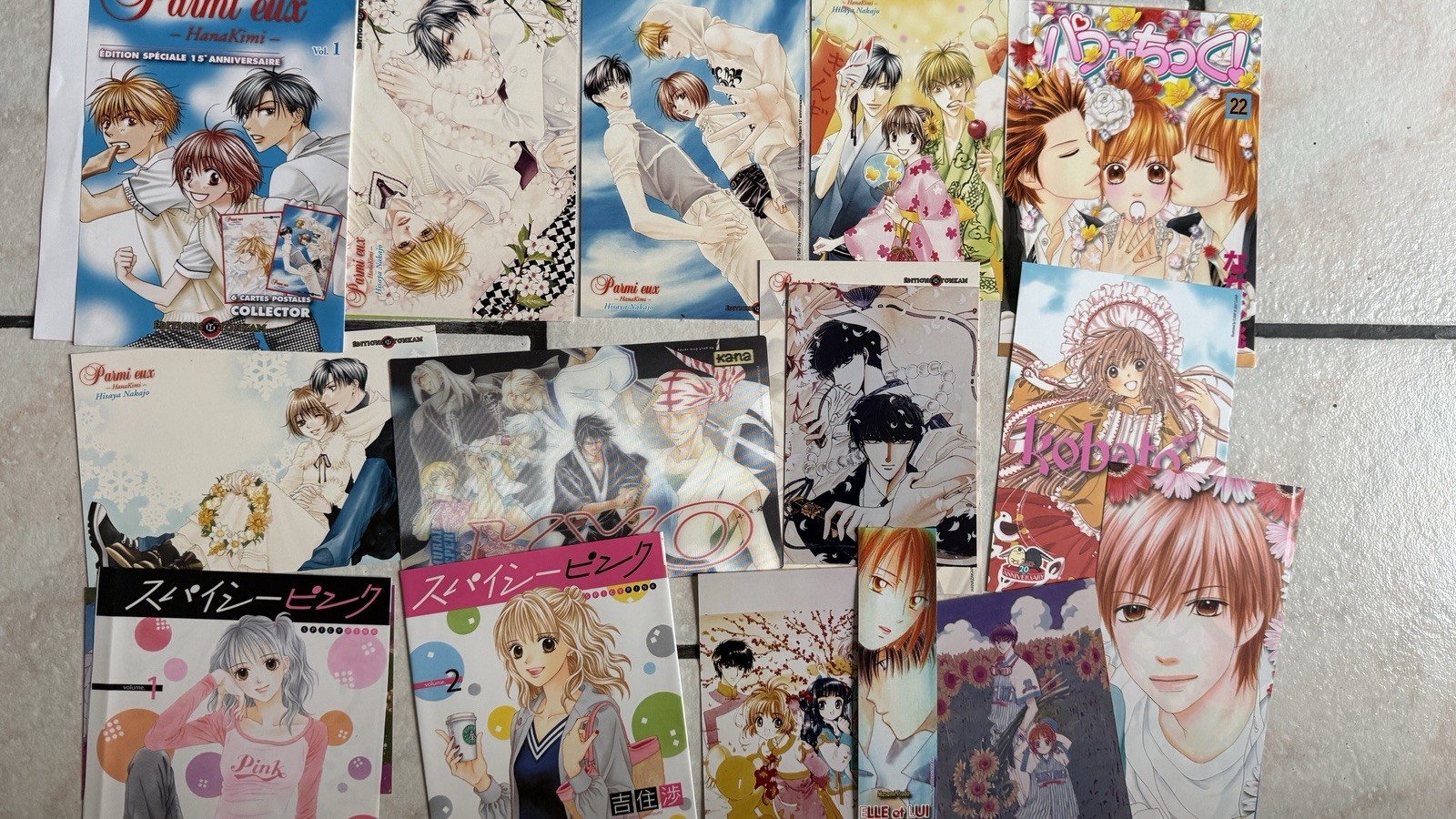 Photos Divers des Mangas de Shojo Japonais