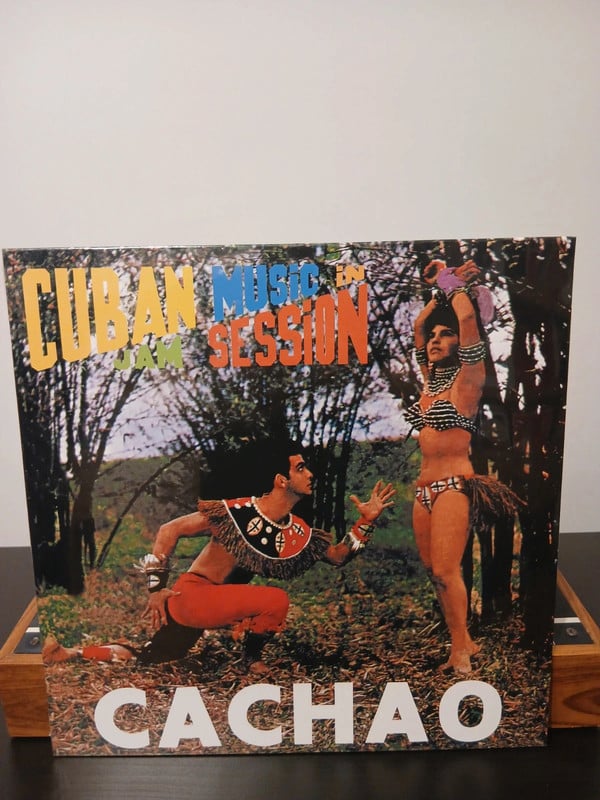 Cachao lp vinile cuban music in jam session afro cuban salsa descarga nuovo
