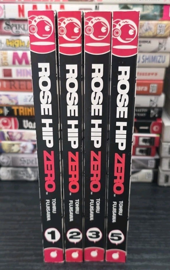 Manga Rose Hip Zero Vol 1, 2, 3 & 5 English Volumes Tokyopop