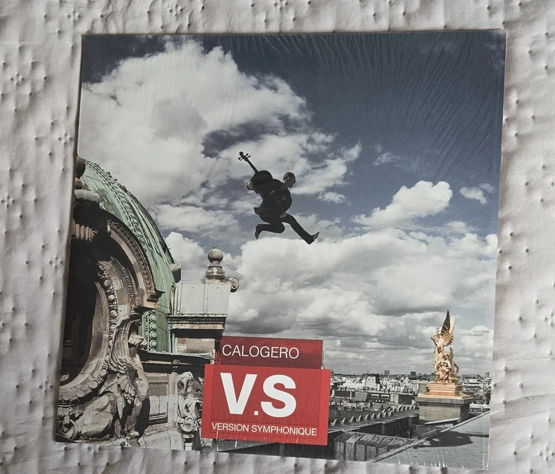 Calogero V.S Version Symphonique double vinyle bleu