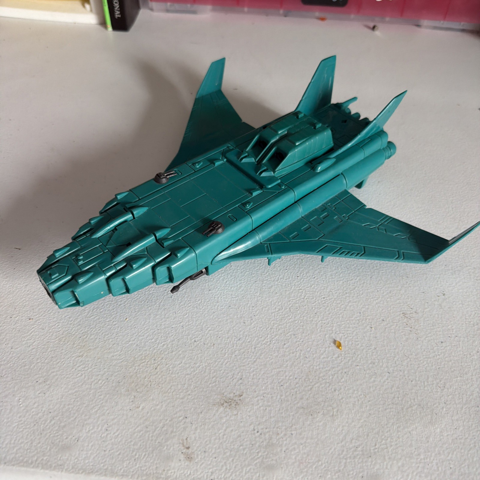 Vintage 1989 Kenner Mega Force BACKLASH Air Assault Rapid Deployer Attack Jet M4