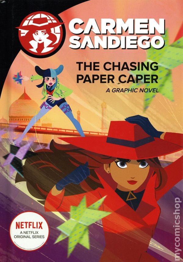 Carmen Sandiego HC #3-1ST FN 2020 Immagine Stock
