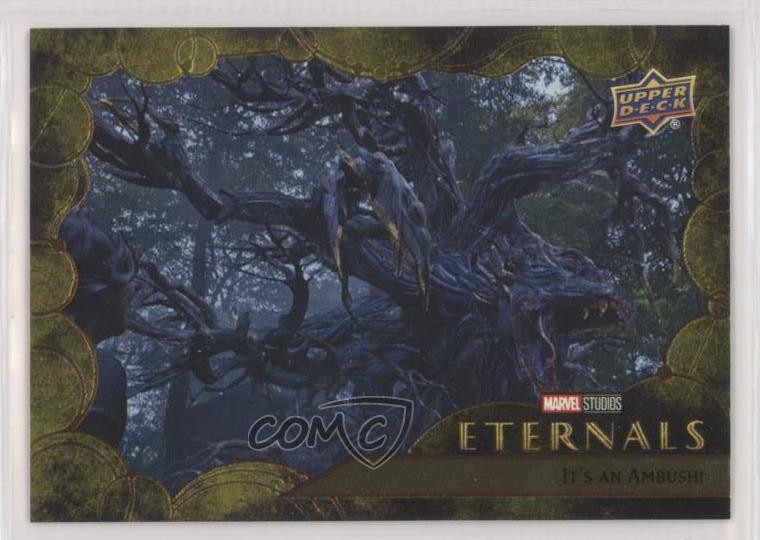 2023 Upper Deck Marvel Eternals Gold 9/99 Deviant It's an Ambush! #20 ob9