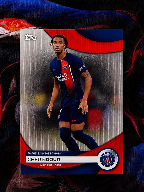 Topps PSG Team Set 2023/24 Cher Ndour