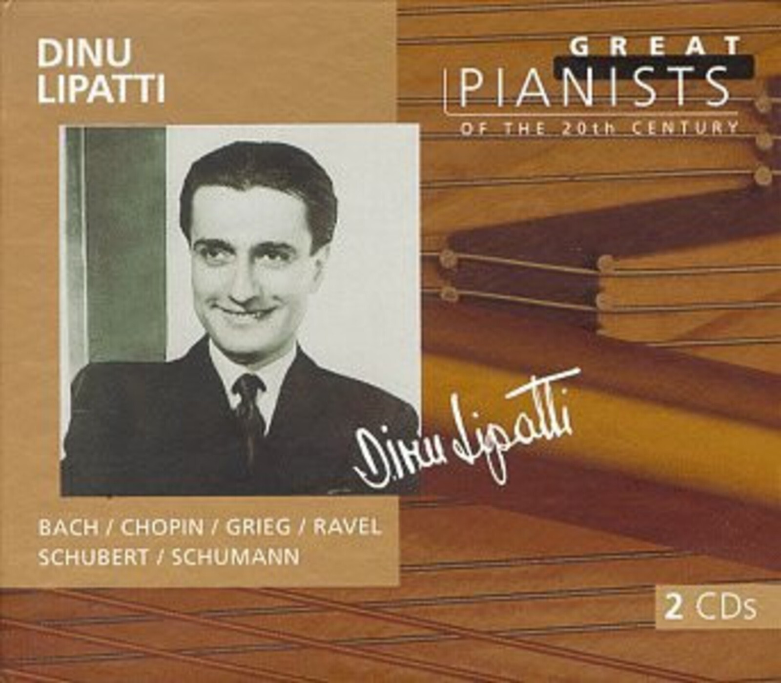 Dinu Lipatti-Great Pianists of the 20th Century DIGIPACK CD POSTED 48 HRS TRACKD