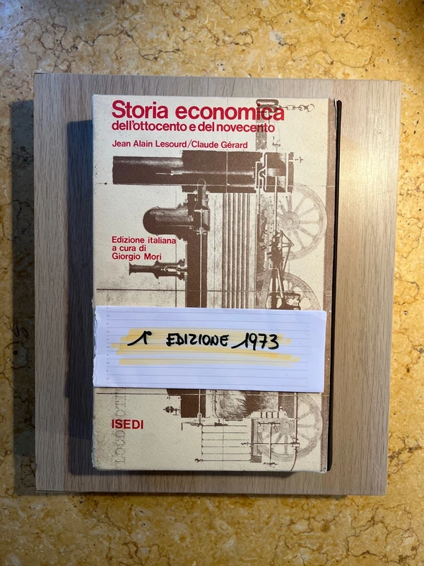 Storia economica dell’Ottocento e del Novecento ( mai letto)