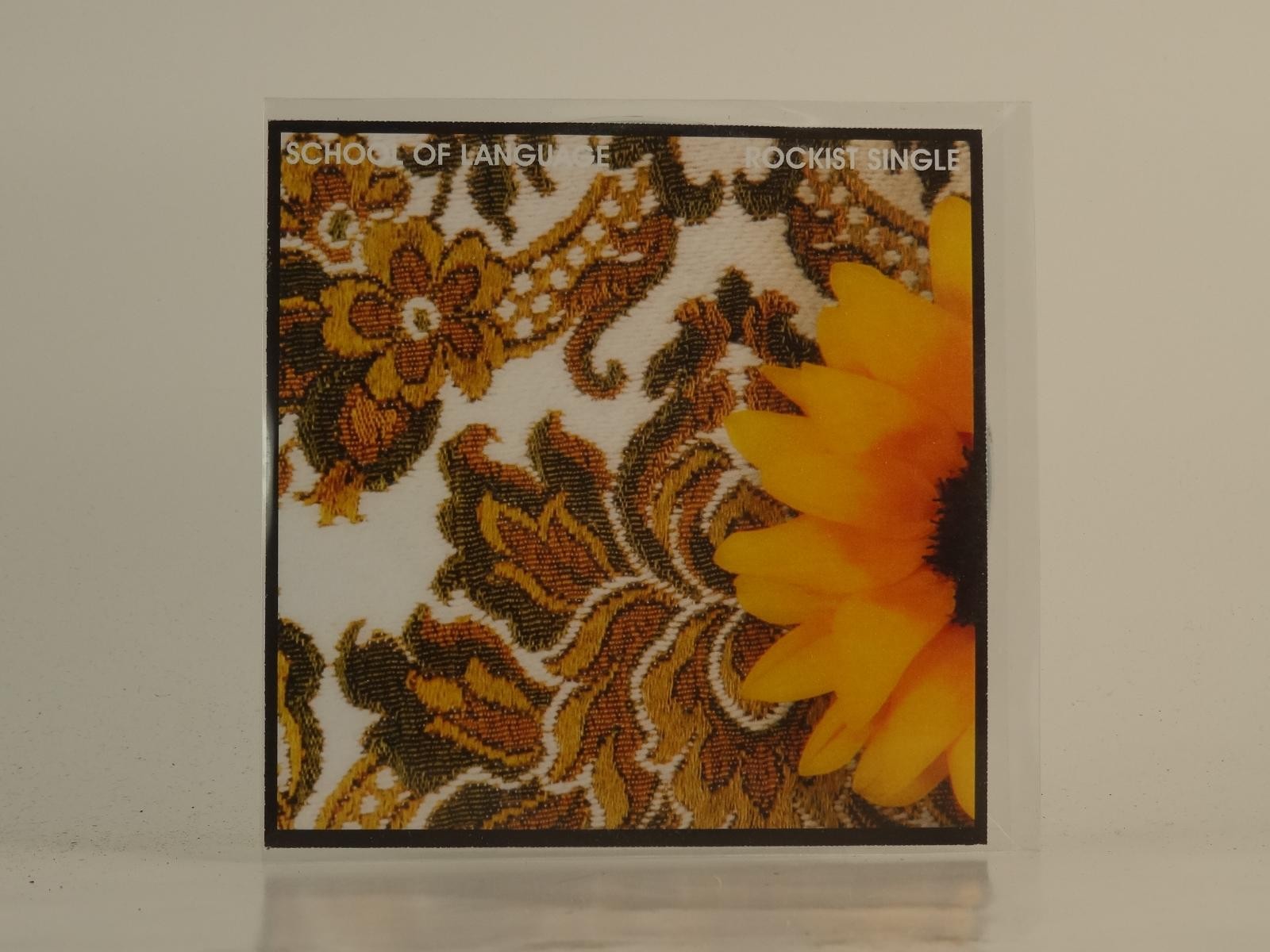 SCHOOL OF LANGUAGE ROCKIST SINGLE (D83) 1 Track Promo CD Single including Pictur