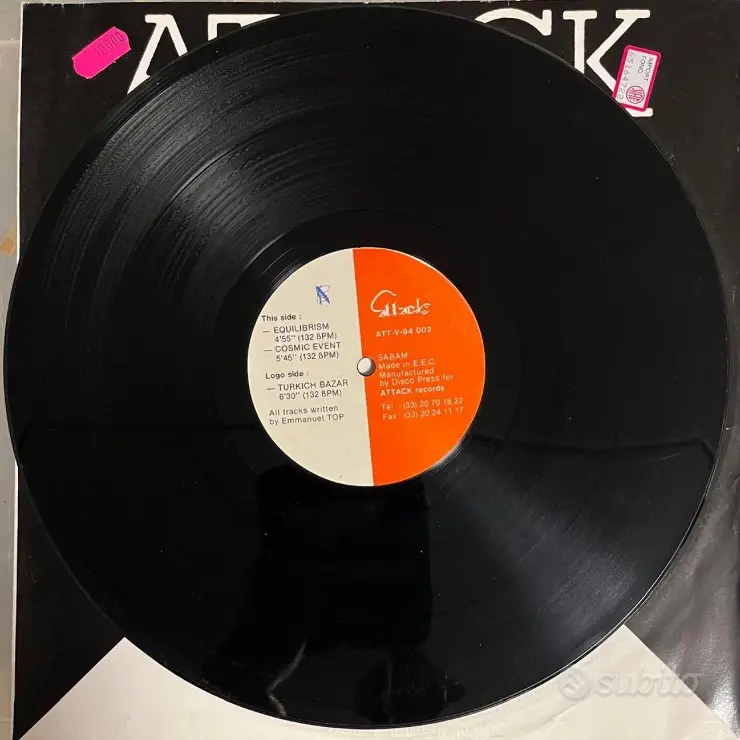 3 dischi in vinile mix dance
