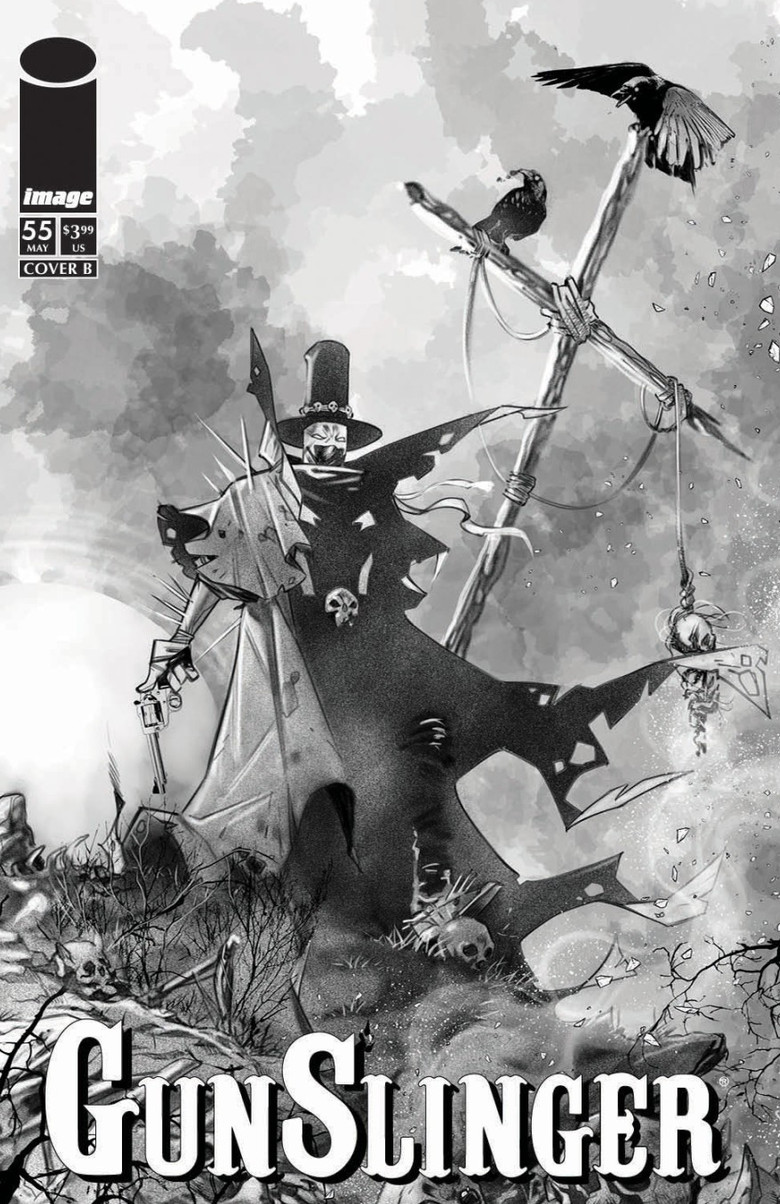 🔥 GUNSLINGER SPAWN #55 Ig Guara B&W Variant - Presale 06/24/2026 🔥