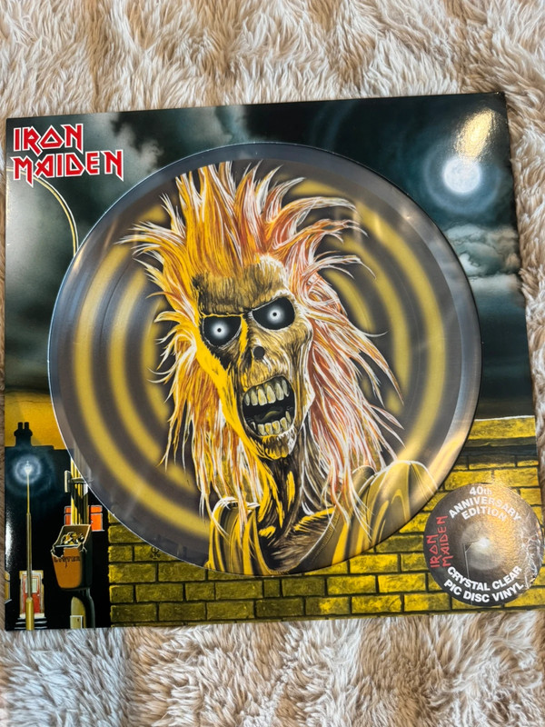 picture disc iron maiden 40th anniversary édition
