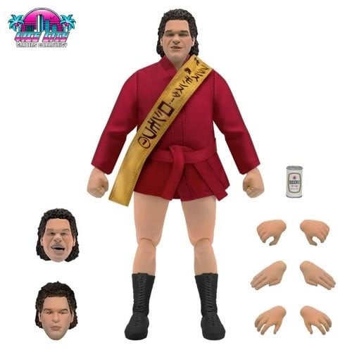 Super7 Ultimates Japan IWA World Series Red Robe Andre The Giant 8" Figure