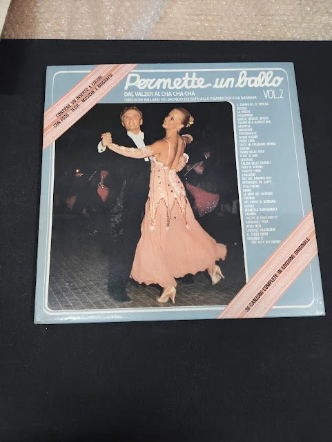 Cofanetto 3 Vinili Permette Un Ballo Vol 2 Dal Valzer Al Cha Cha Cha Box LP