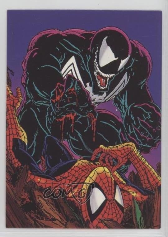 1992 Comic Images Marvel II: 30th Anniversary 1962-1992 Spider-Man Venom #72 b2t