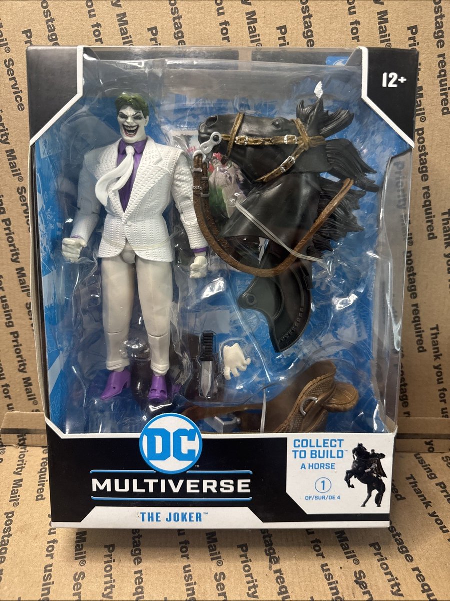 DC Multiverse The Joker 7" Batman Dark Knight Returns McFarlane Toys BAF Horse