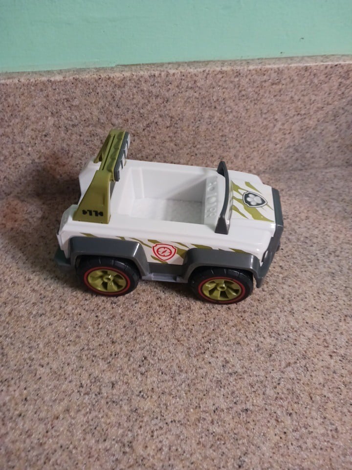 Paw Patrol Tracker Veicolo Jungle Cruiser Soccorso Jeep 