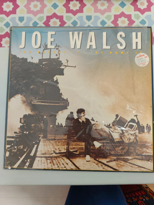 Joe Walsh Vinile You bought it You Bane It 1983