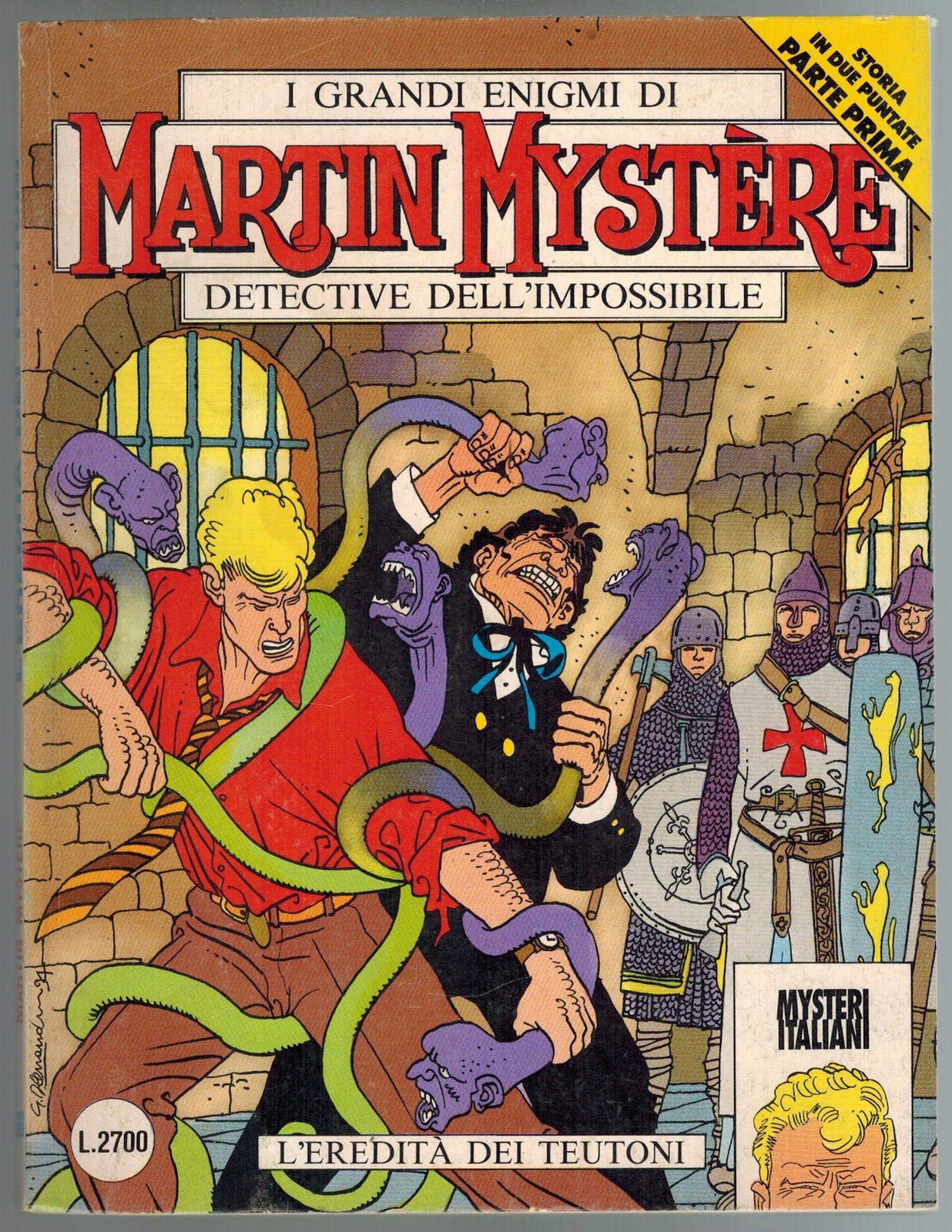 Martin Mystere 160 L’eredita' dei Teutoni Bonelli 1995 Filippucci