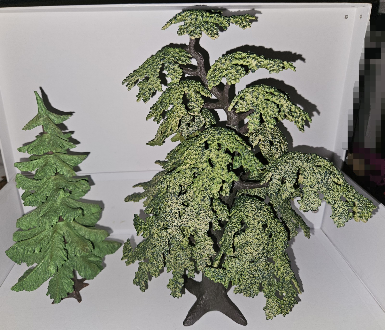 Schleich Kleine Tanne und Große Eiche